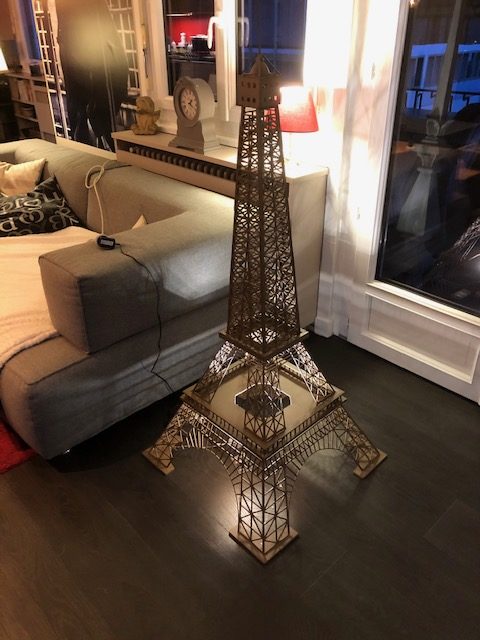 construire une tour eiffel avec des allumettes