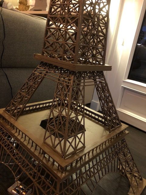 faire une tour eiffel en allumette